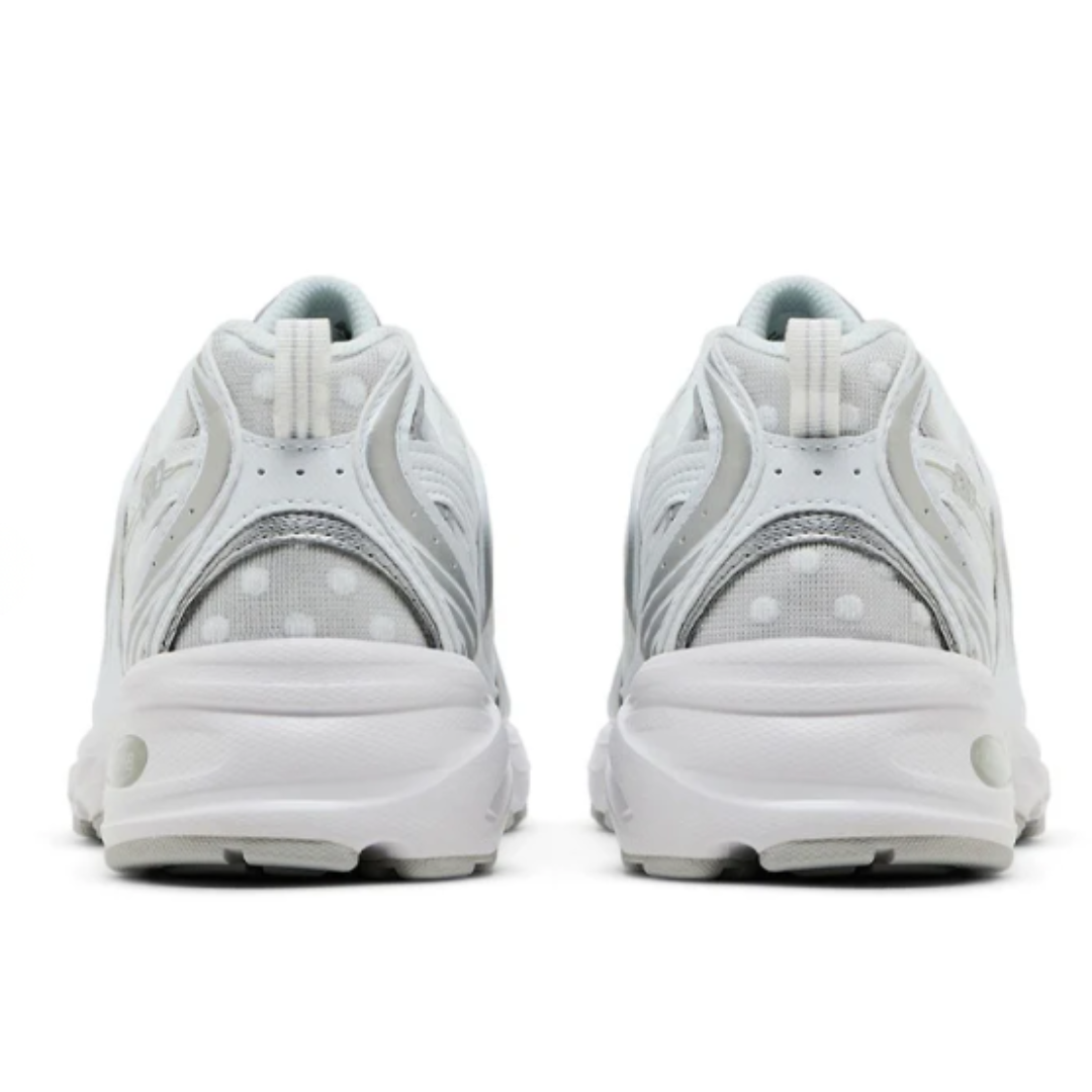 NEW BALANCE 530 White Silver Polka Dots