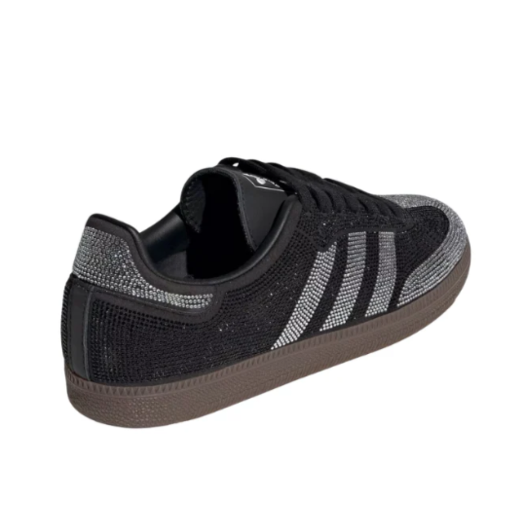Adidas Samba OG Rhinestone Black Silver Women's