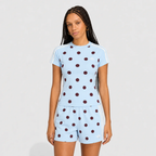 Cali Dots Satin Set