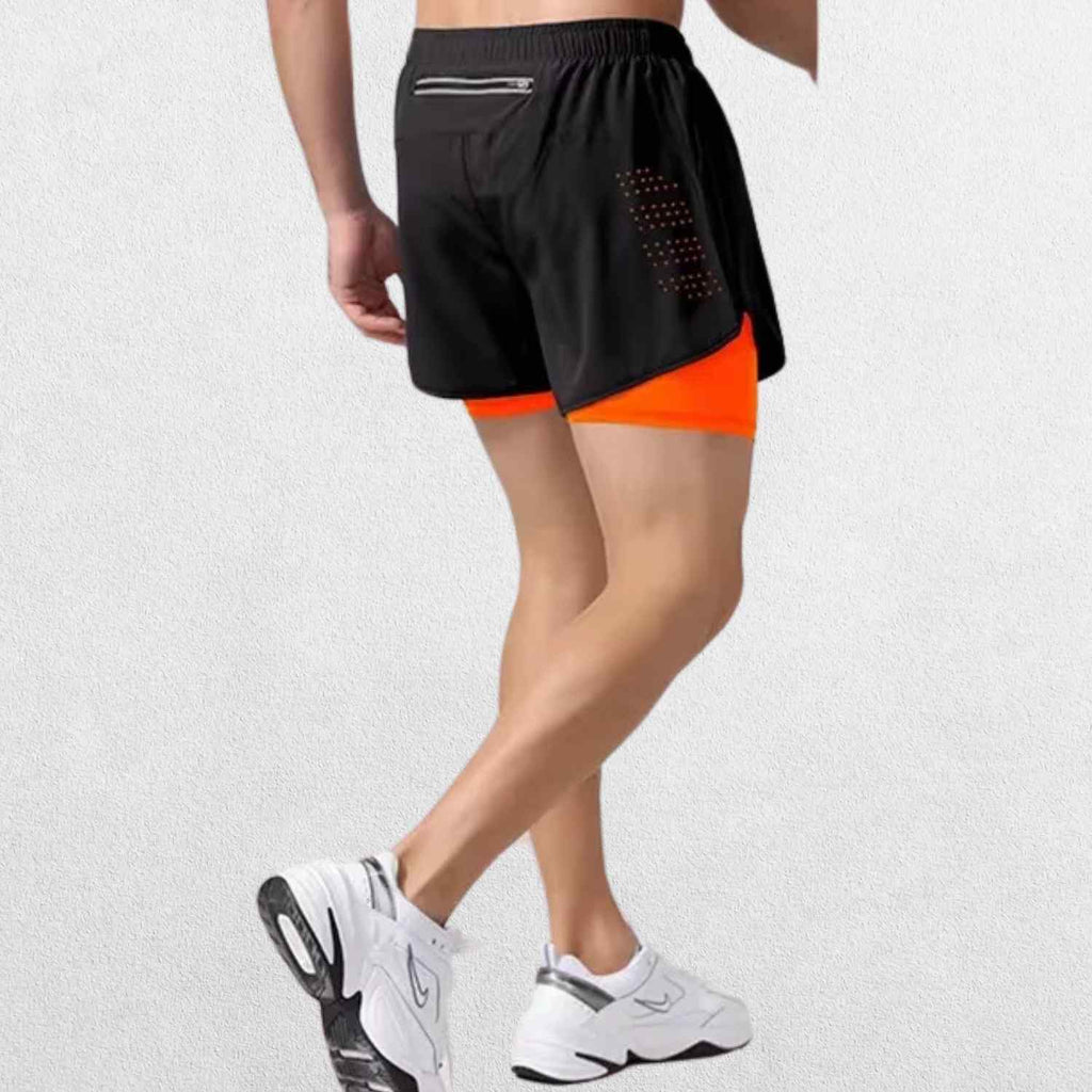 GPW Men's Compression Running Shorts with Pocket