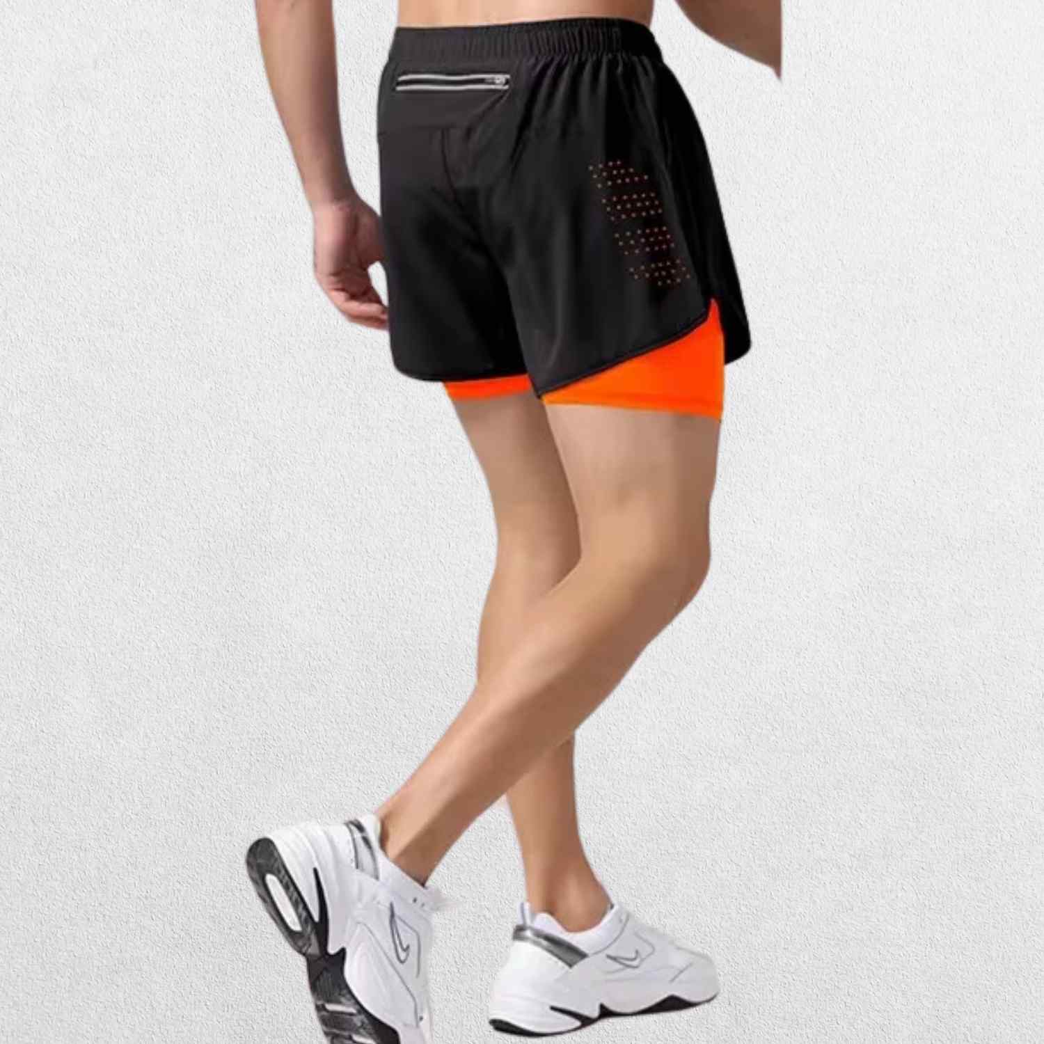 GPW Men's Compression Running Shorts with Pocket