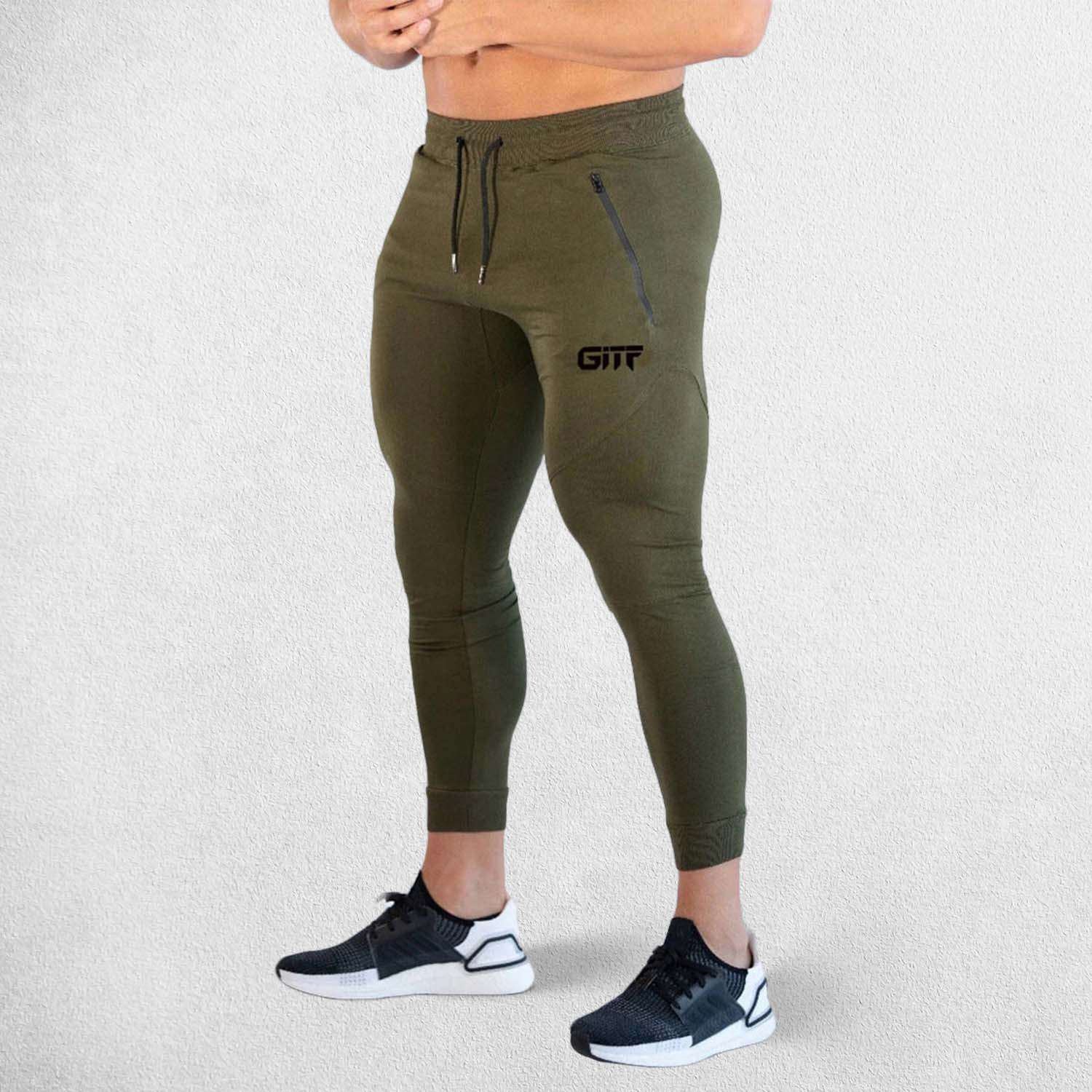 Men's Breathable Training Joggers with Storage Pockets