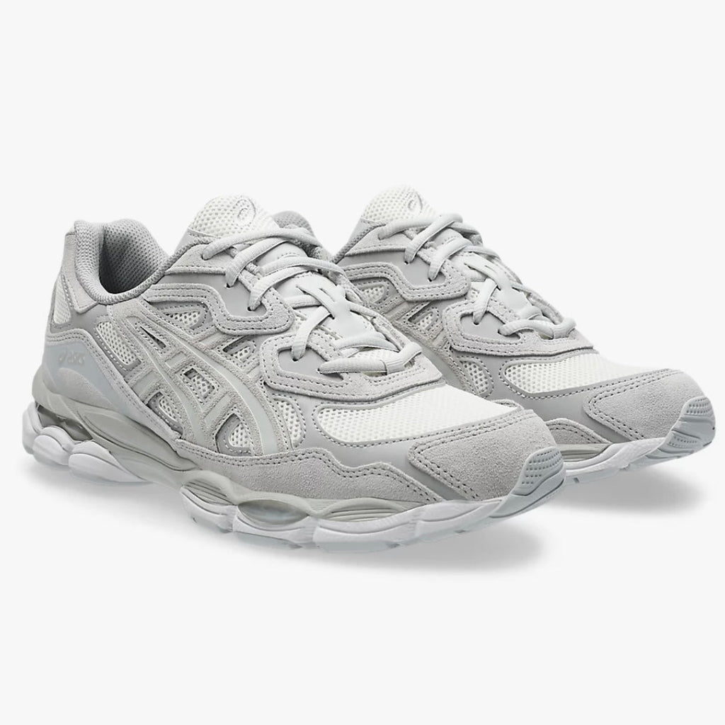 Asics GEL NYC Gray sneakers with two laces