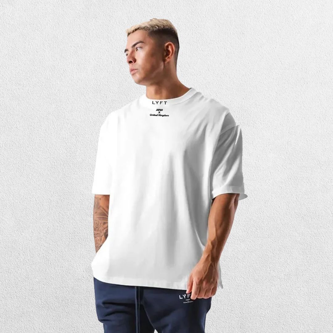 GPW Men's Loose-Fit Cotton Workout Tee