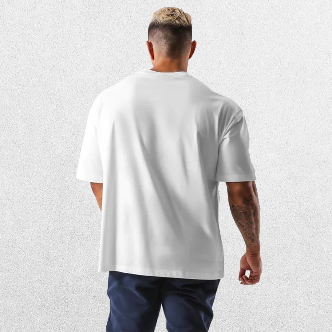 GPW Men's Loose-Fit Cotton Workout Tee