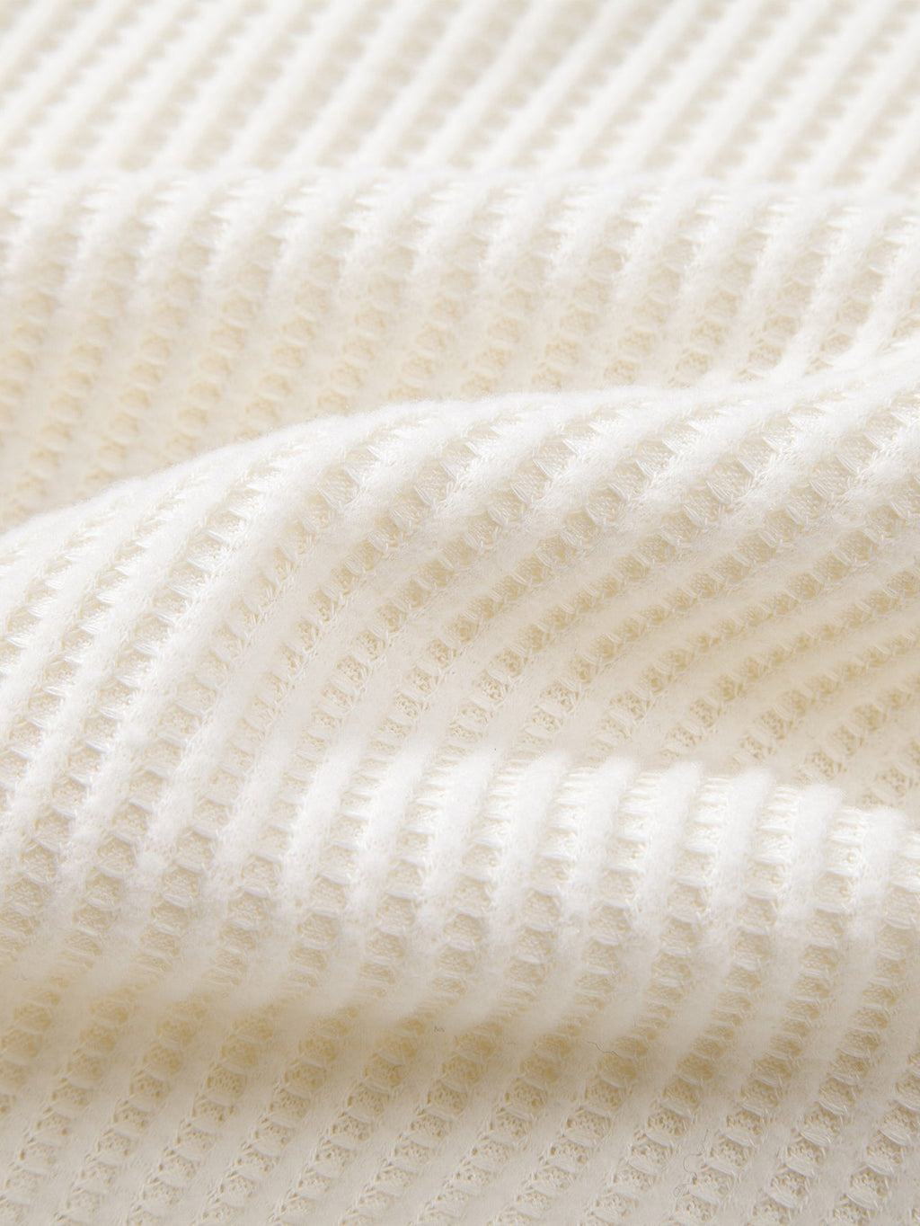 Long Sleeved Knitted Waffle Polo Shirt & Drawstring Knitted Waffle Pants