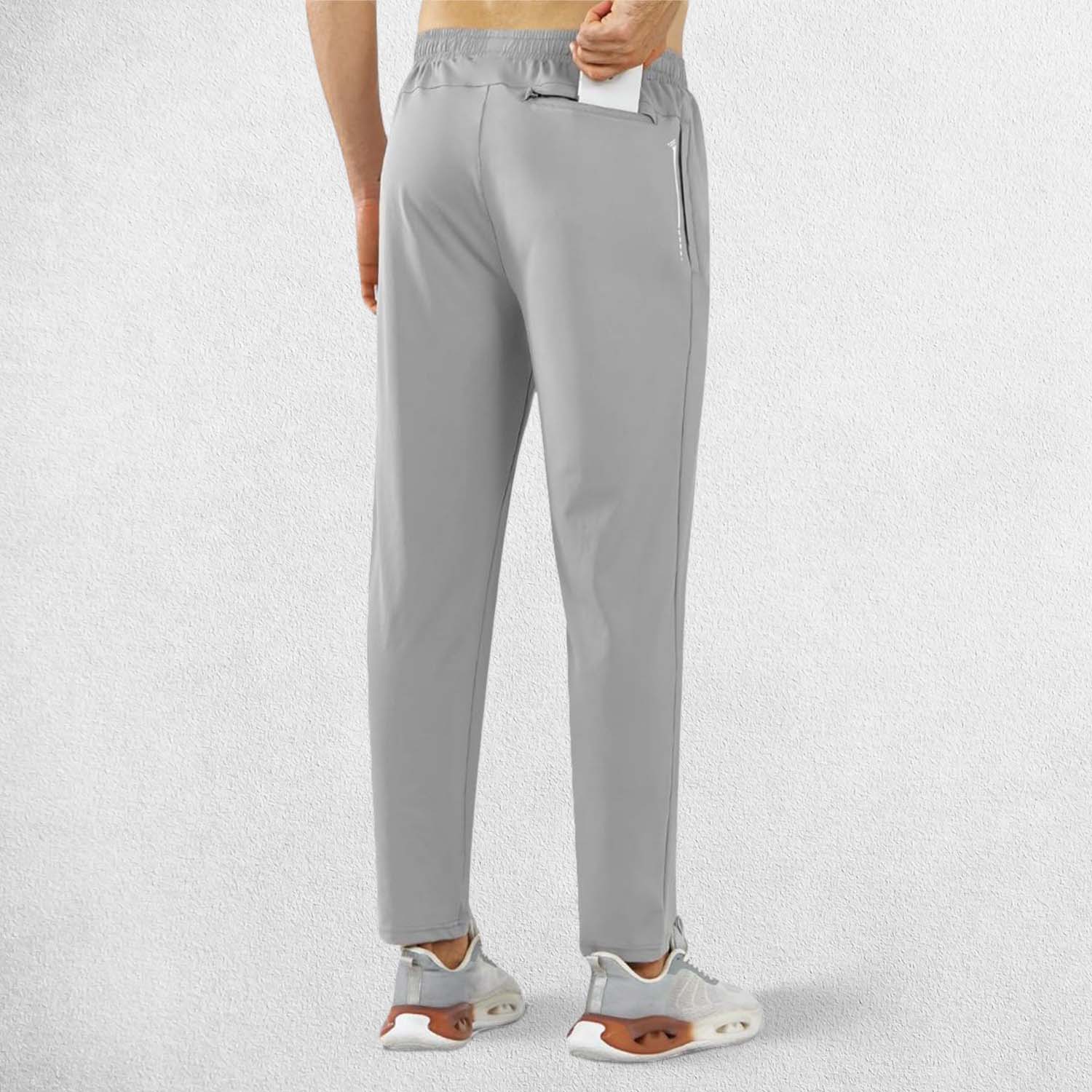 GPW Men's Lightweight Zip-Pocket Joggers