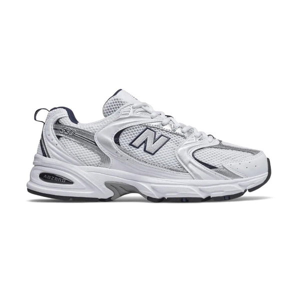 NEW BALANCE 530 'Silver White & Navy' Men's Shoes