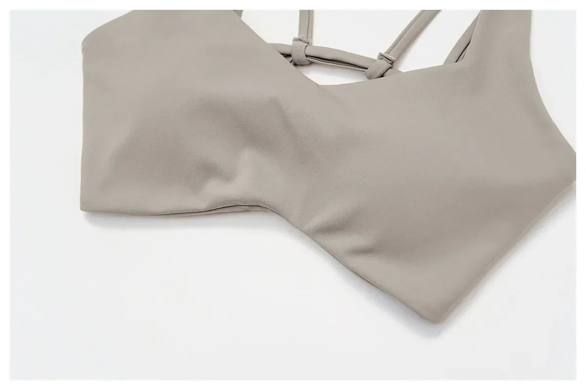 Backless Sports Bra - Women's Yoga & Gym Bra