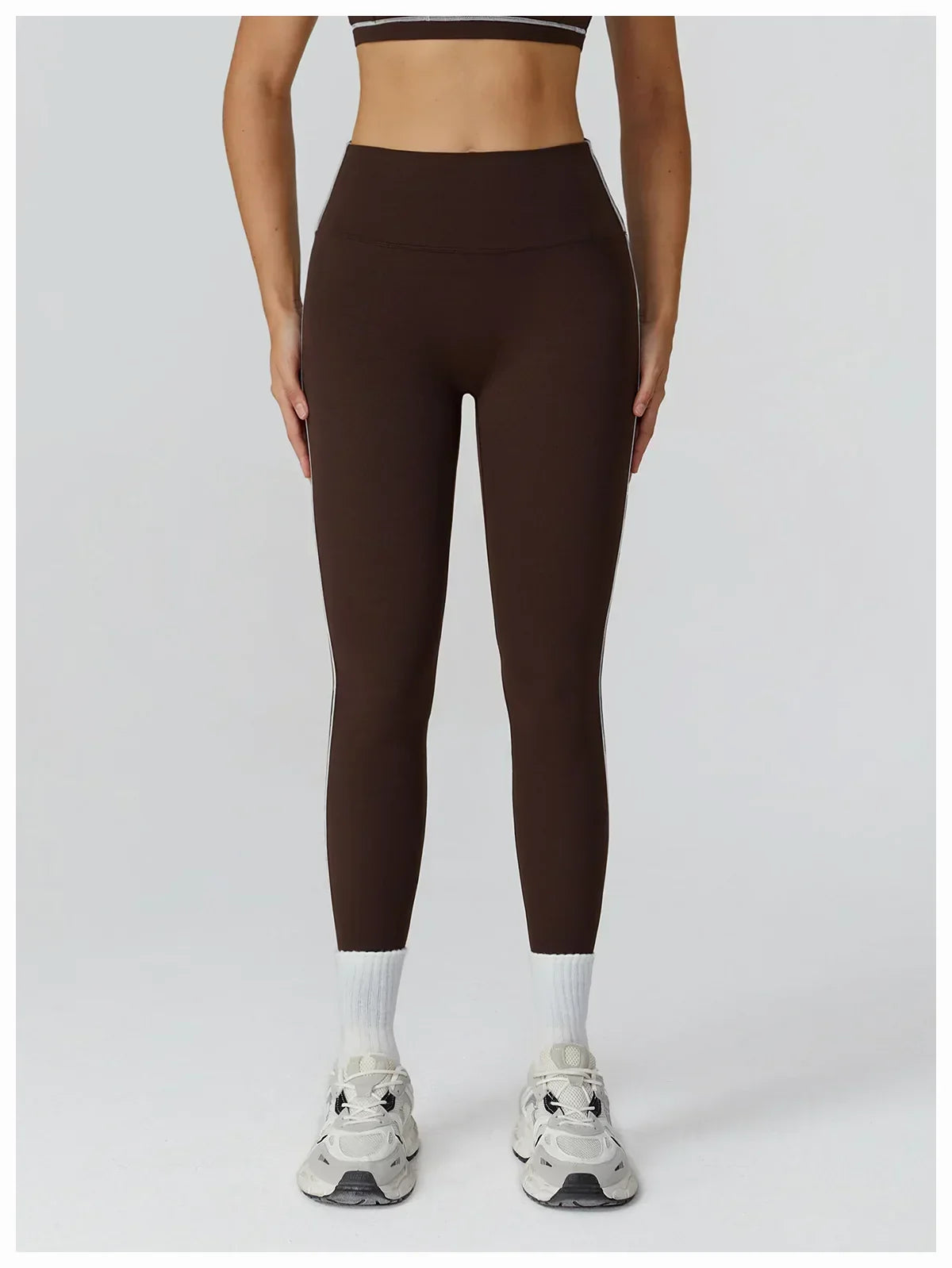 High-Waist Breathable Leggings - Women's Yoga & Running Tights