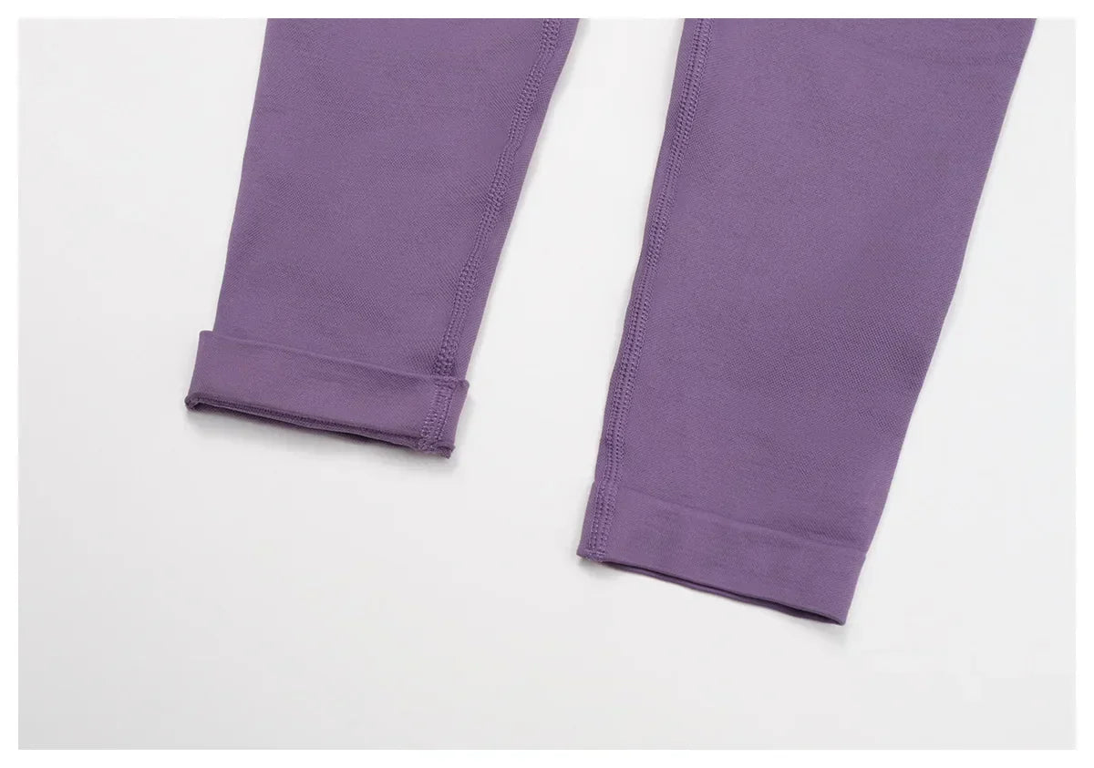 Seamless Butt-Lifting Leggings - High-Waist Stretch Yoga Pants