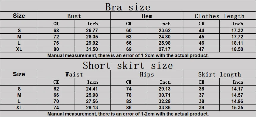 2-Piece Halter Bra & Skirt Set - Women's Fitness Tracksuit