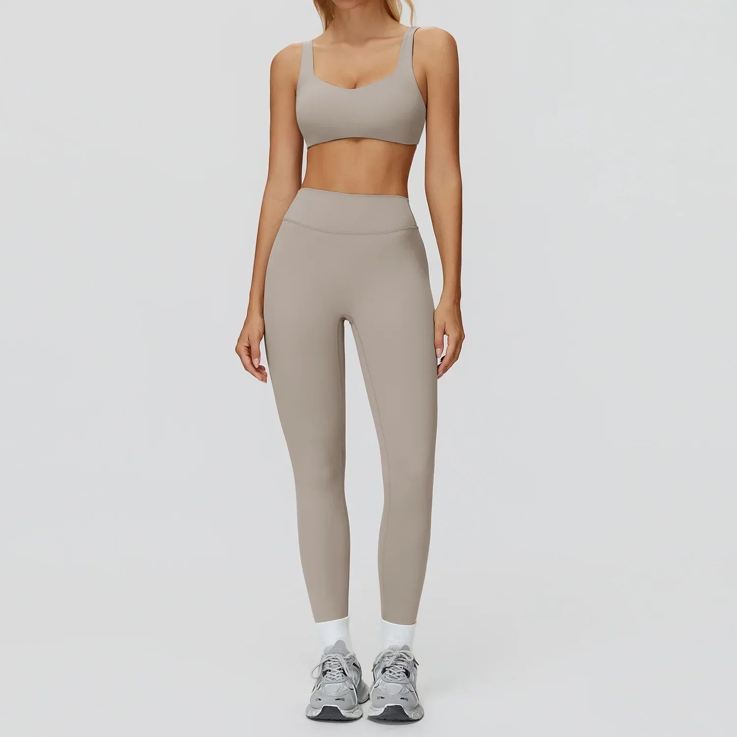 2-Piece Yoga Set - Women's Gym & Running Sportswear