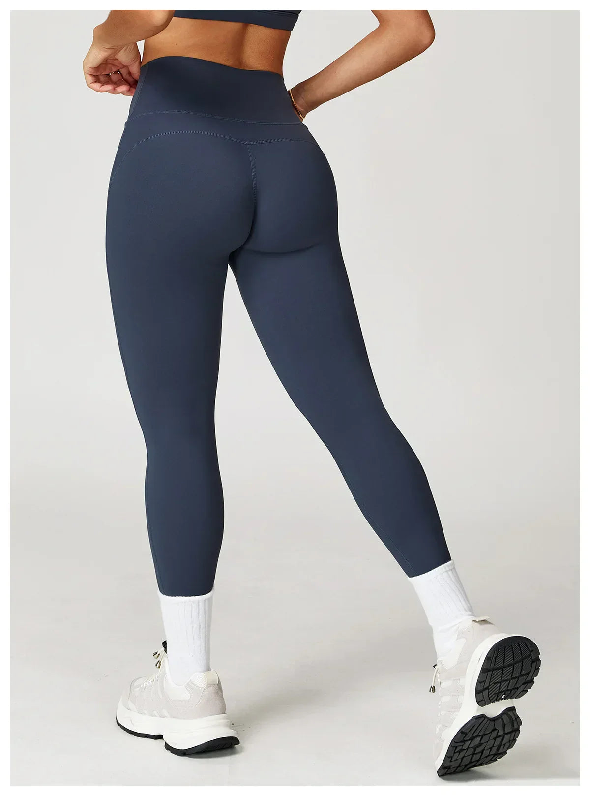High-Waist Yoga Leggings - Breathable Running Tights