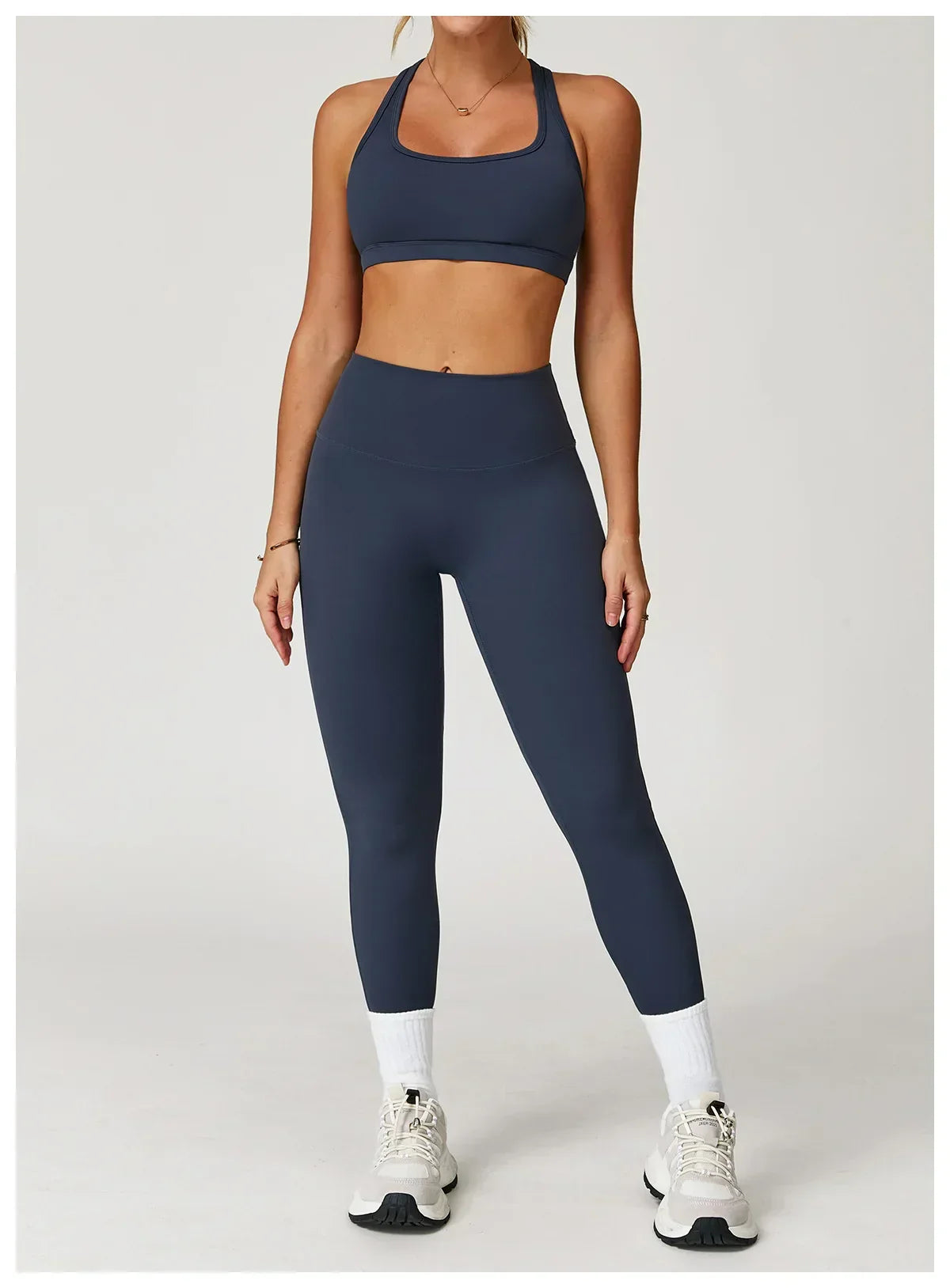 High-Waist Yoga Leggings - Breathable Running Tights