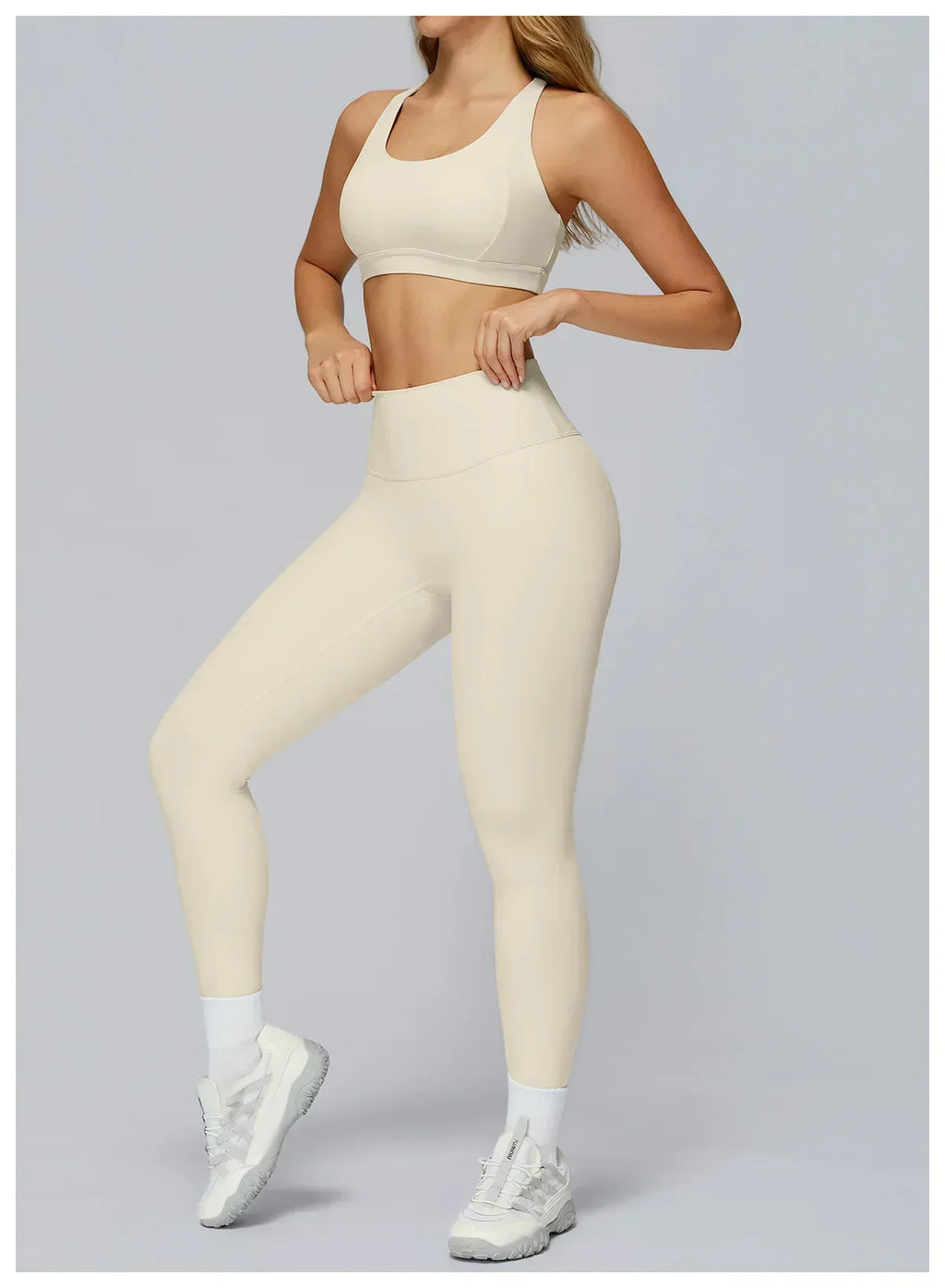 Cross-Back Push-Up Sports Bra - Breathable Tank Top