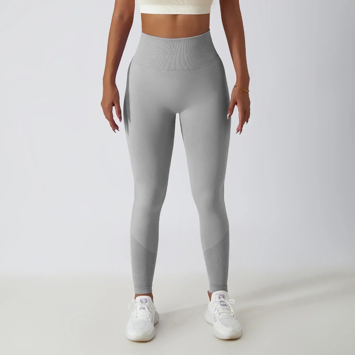 Seamless Scrunch-Butt Leggings - High-Waist Push-Up Yoga Pants