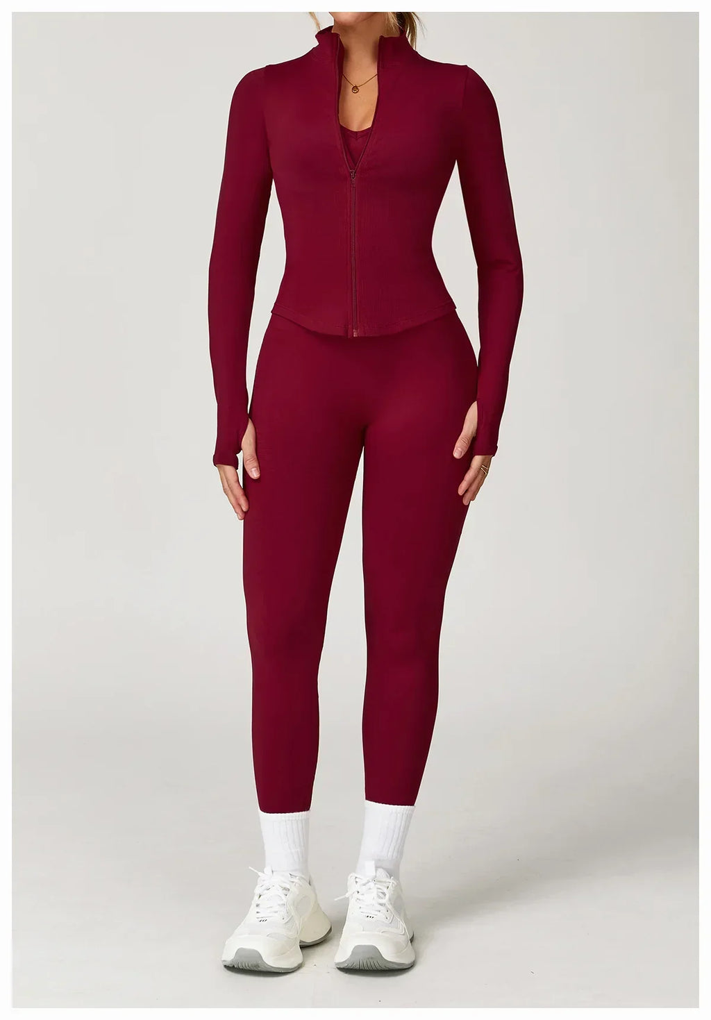 High-Waist Push-Up Leggings - Breathable Yoga & Running Tights