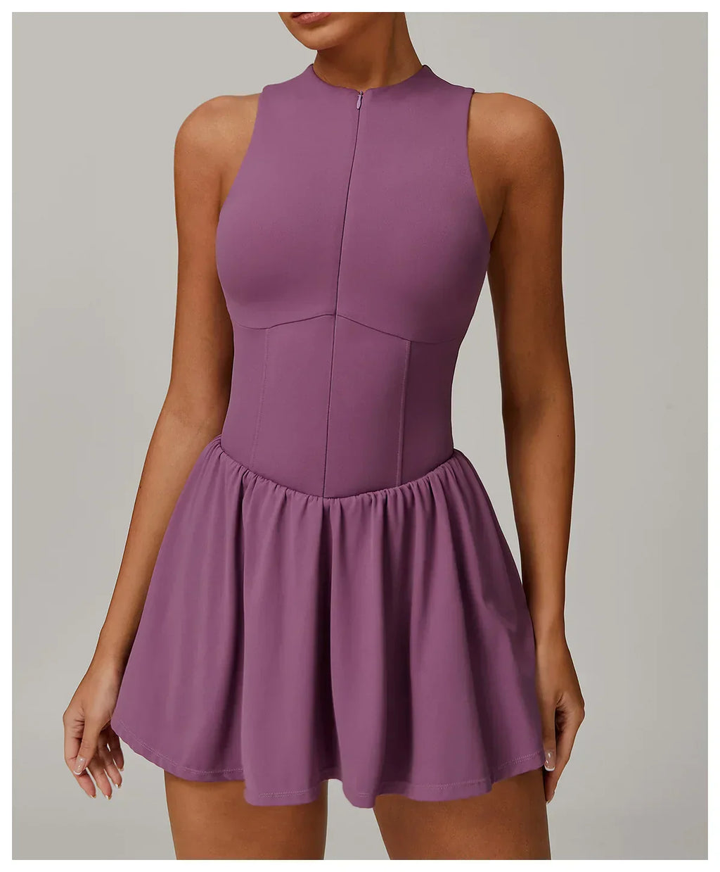 One-Piece Short Romper - Women's Yoga & Gym Jumpsuit