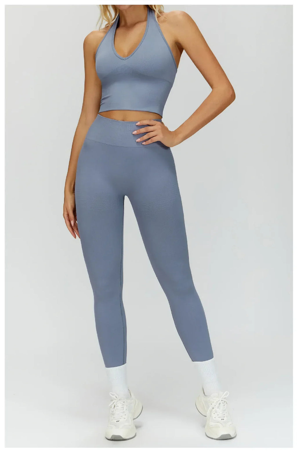 High-Waist Push-Up Leggings - Breathable Yoga & Running Tights