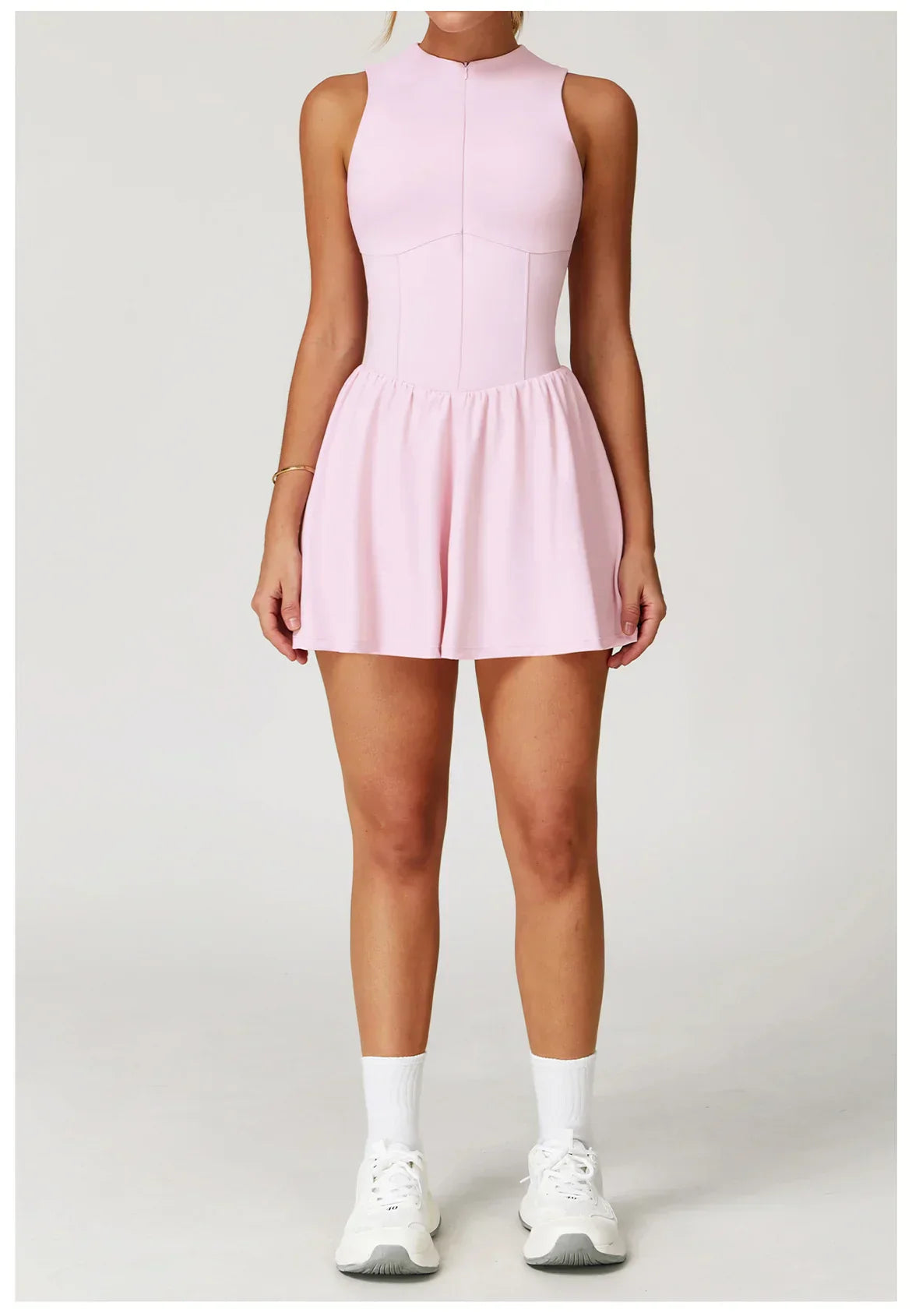 One-Piece Short Romper - Women's Yoga & Gym Jumpsuit