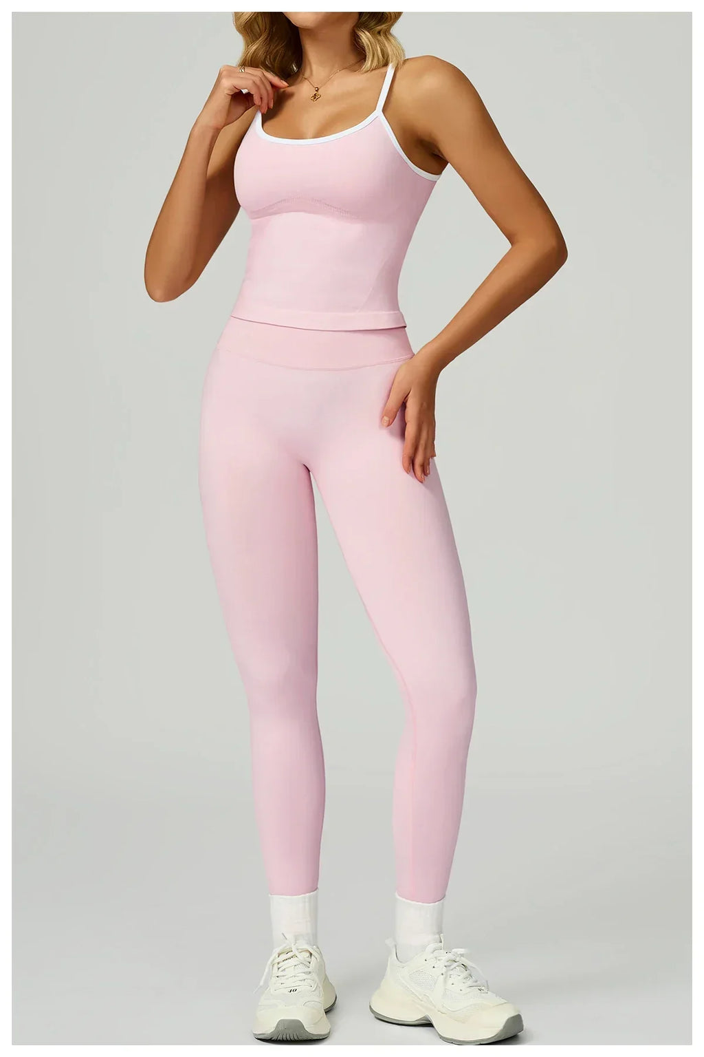 Seamless Padded Fitness Vest - Shockproof Pilates Bra