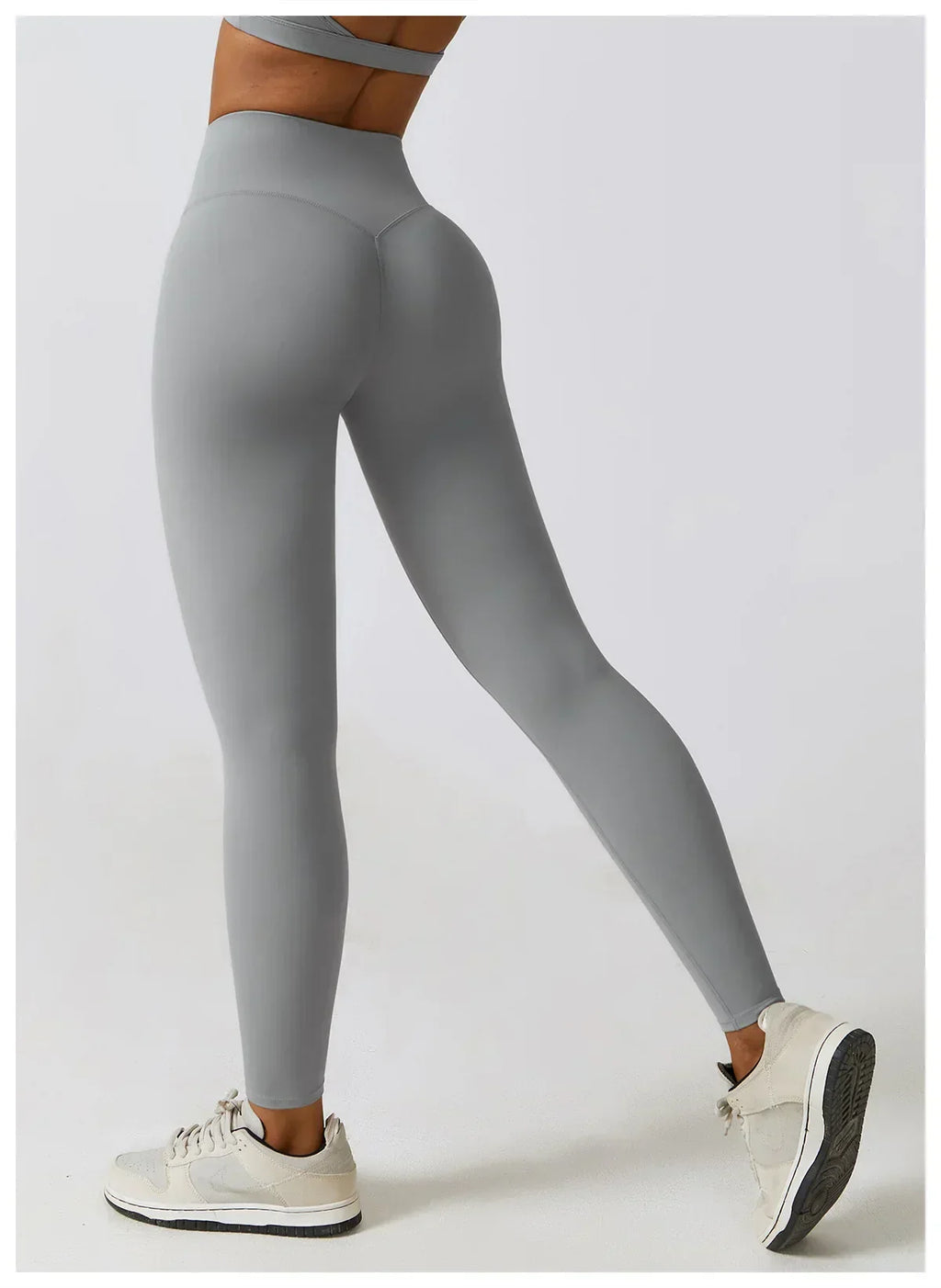2/3-Piece Activewear Set - Leggings, Bra & Long Sleeve Top