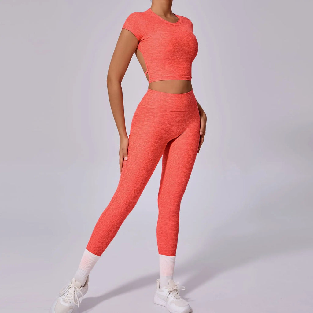 Breathable High-Waist Leggings - Women's Yoga & Running Tights