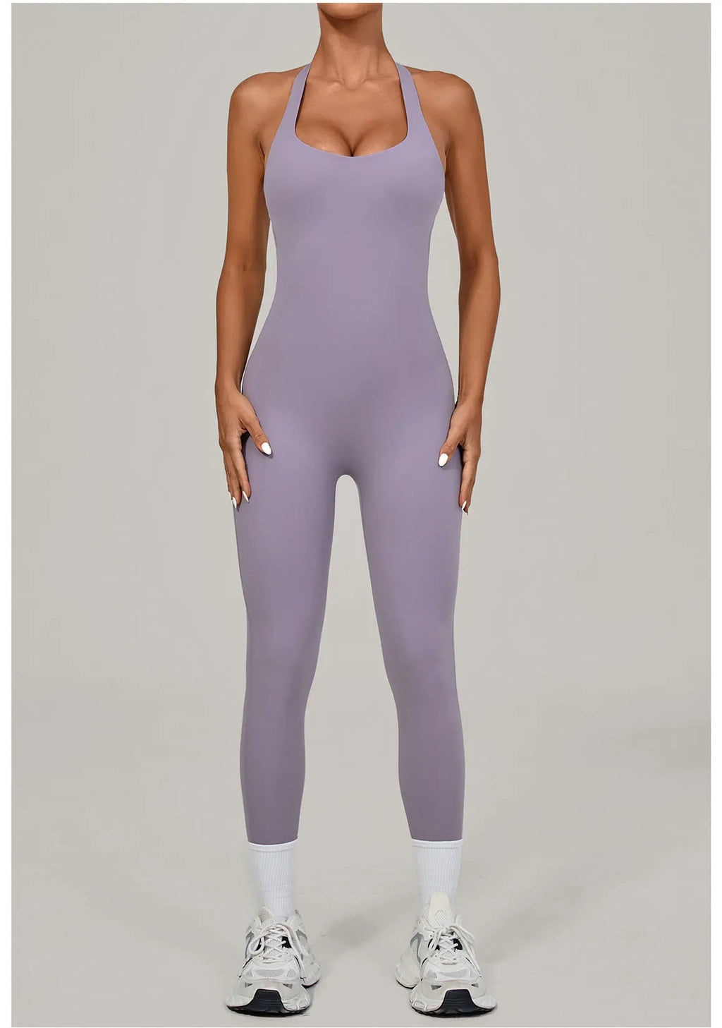 Push-Up Yoga Overalls - Women's Fitness Jumpsuit Set