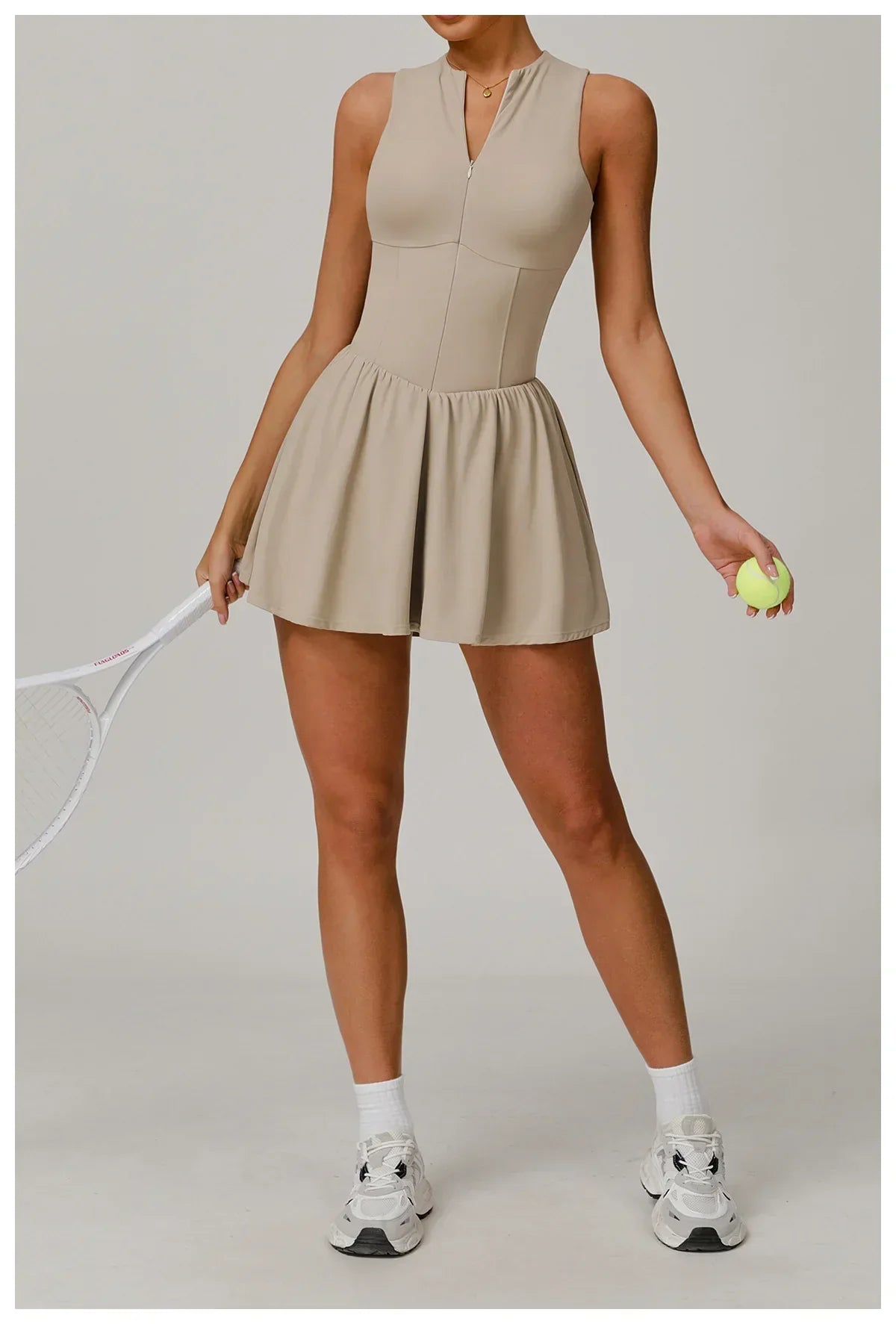 One-Piece Short Romper - Women's Yoga & Gym Jumpsuit