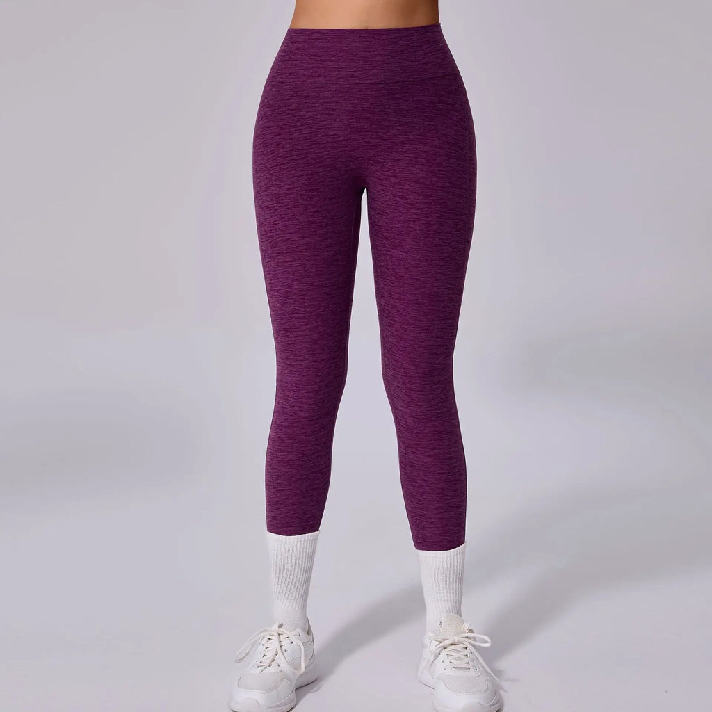 Breathable High-Waist Leggings - Women's Yoga & Running Tights