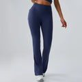 High-Waist Bell-Bottom Yoga Pants - Wide-Leg Flare Leggings