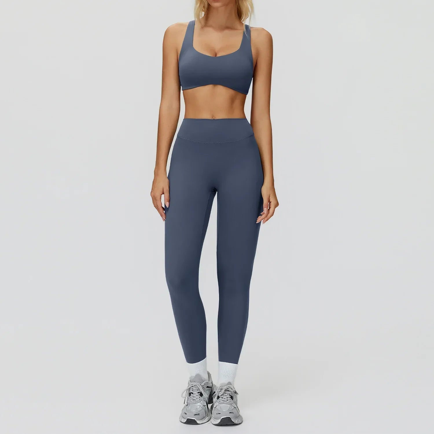 2-Piece Yoga Set - Women's Gym & Running Sportswear