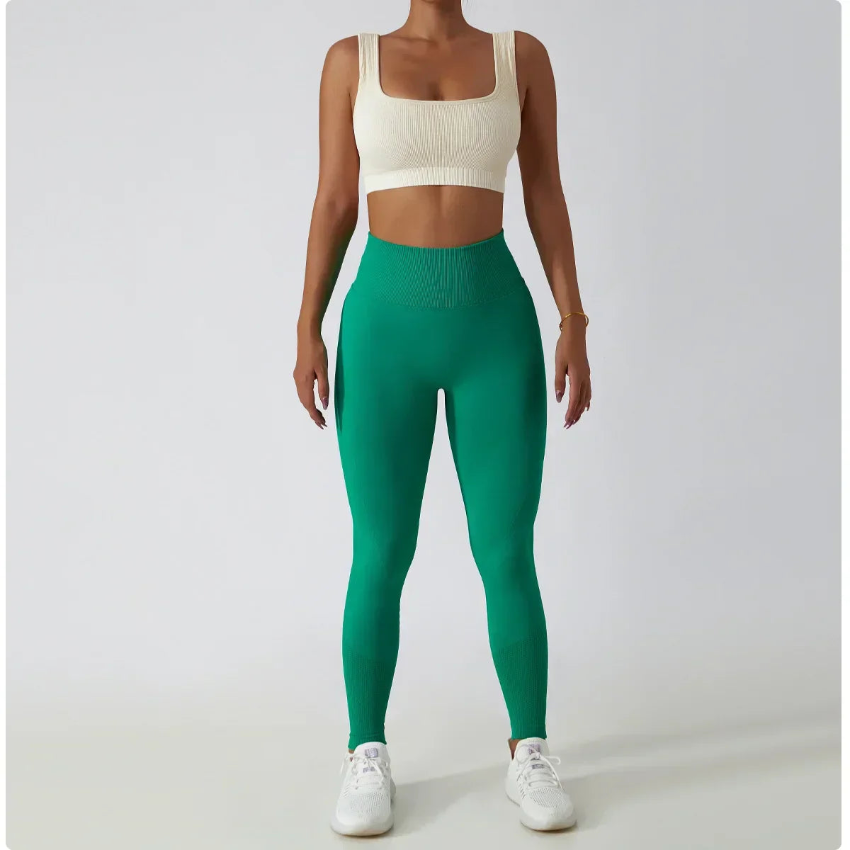 Seamless Scrunch-Butt Leggings - High-Waist Push-Up Yoga Pants