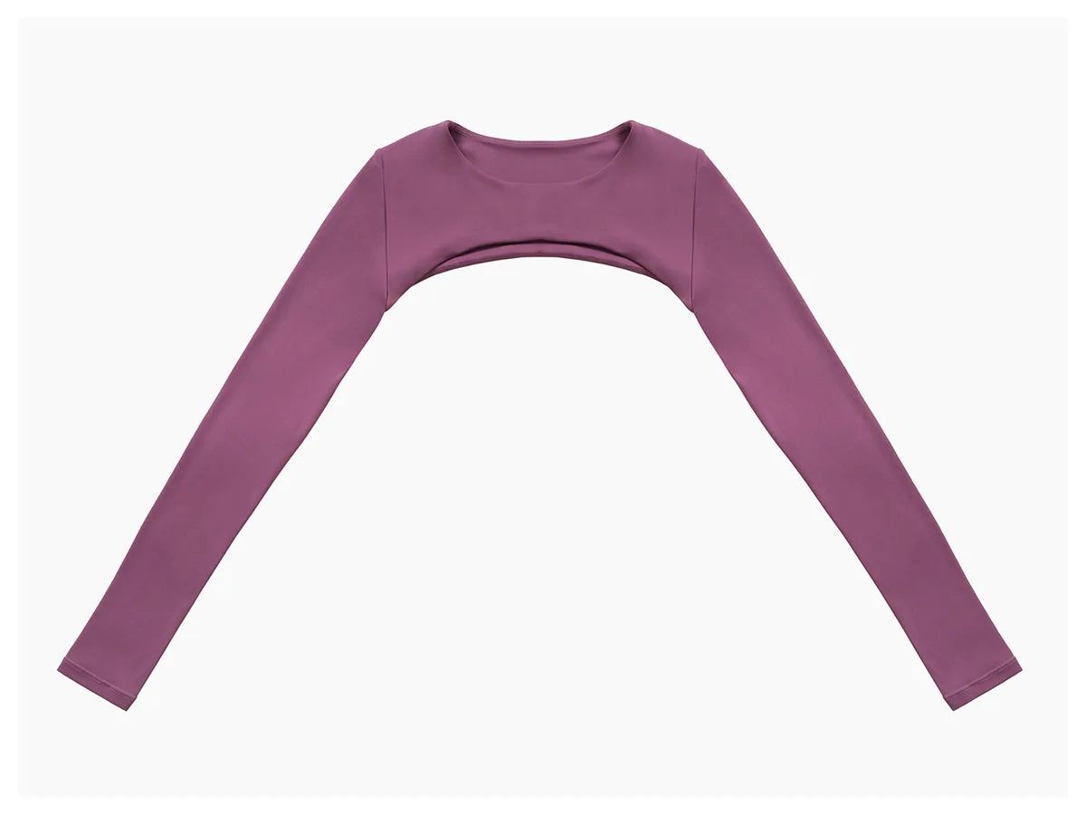 2/3-Piece Activewear Set - Leggings, Bra & Long Sleeve Top