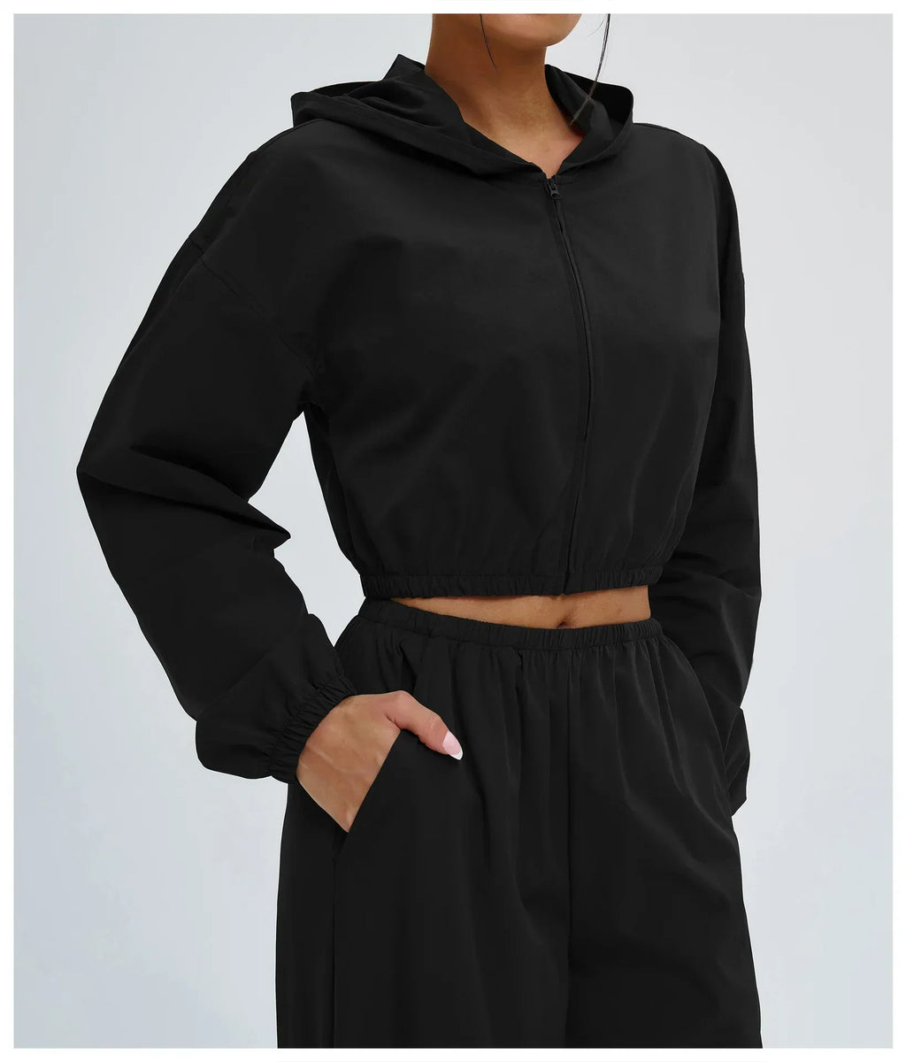 Windproof Sun-Protection Hoodie - Women's Outdoor Sports Coat