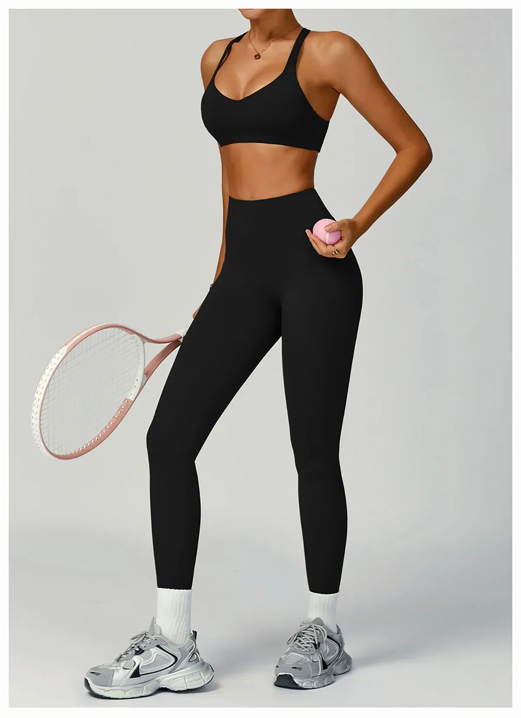 Seamless Stretch Leggings - High-Waist Butt-Lifting Yoga Pants