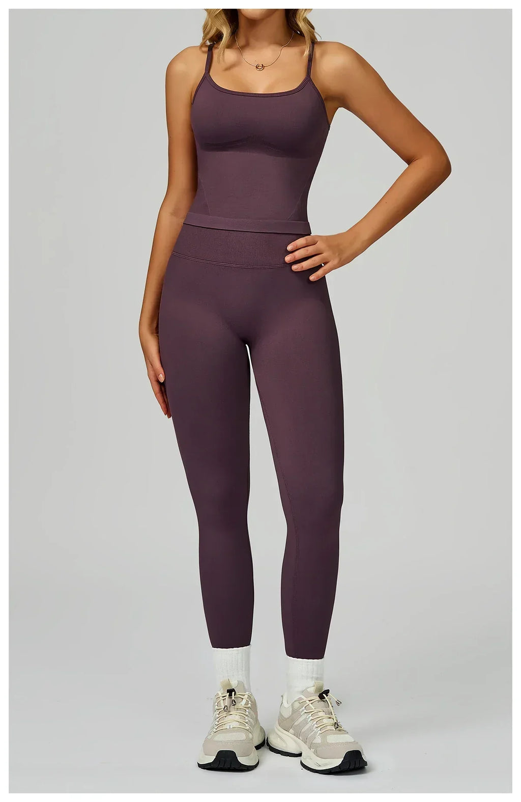 Seamless Padded Fitness Vest - Shockproof Pilates Bra