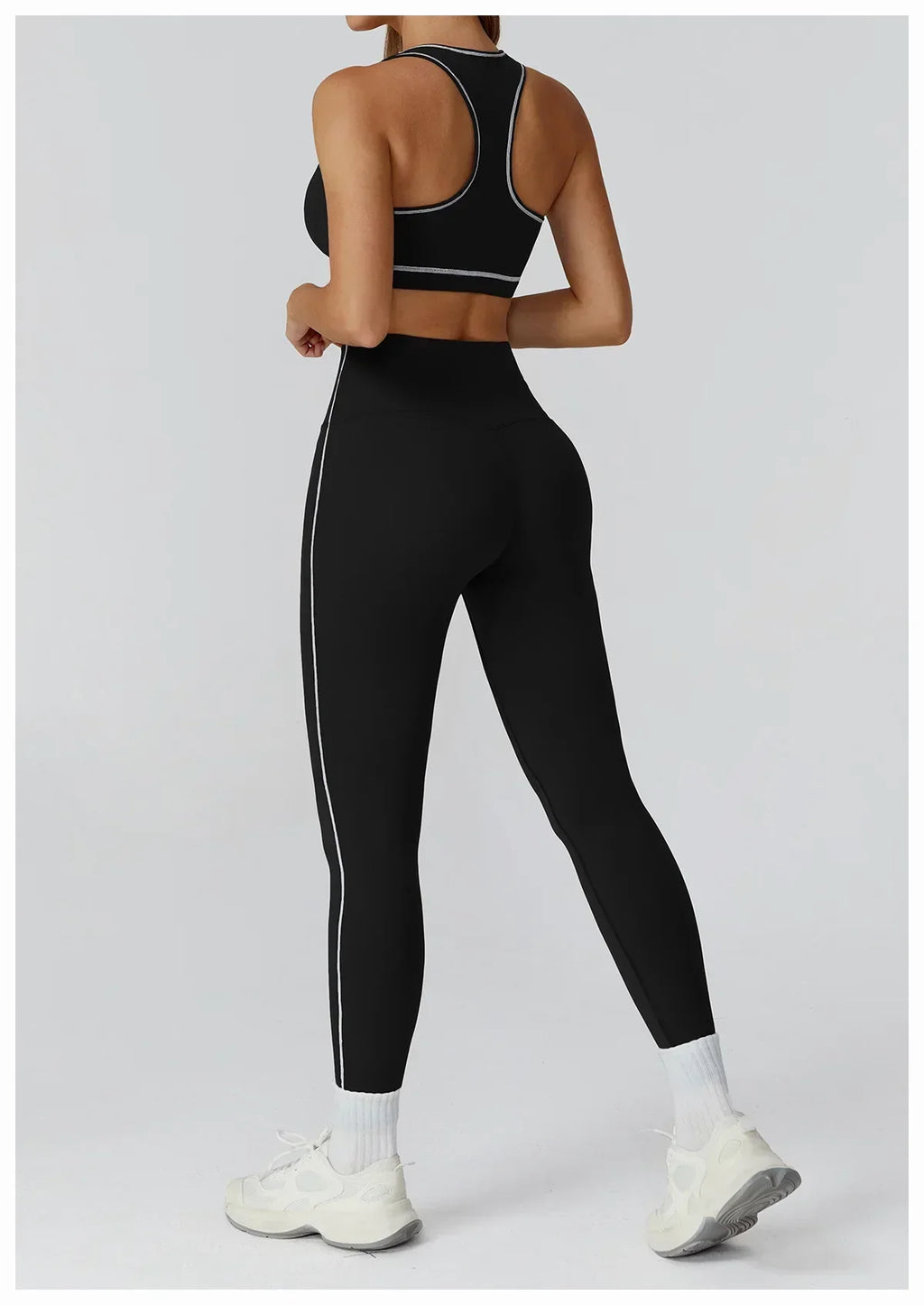 High-Waist Breathable Leggings - Women's Yoga & Running Tights