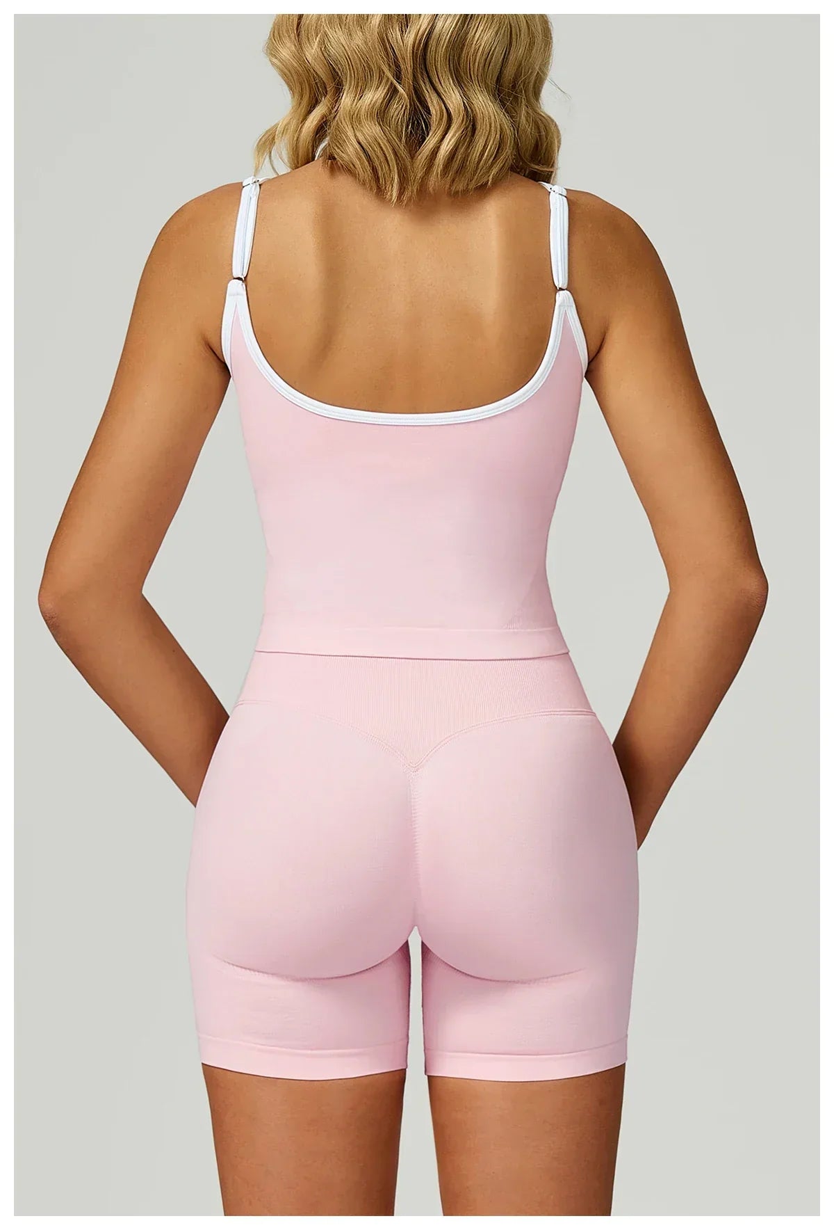 Seamless Padded Fitness Vest - Shockproof Pilates Bra