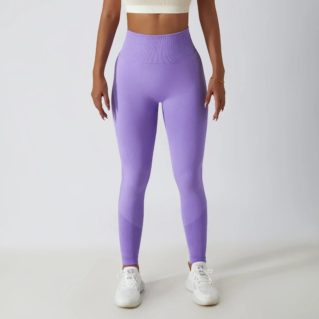 Seamless Scrunch-Butt Leggings - High-Waist Push-Up Yoga Pants