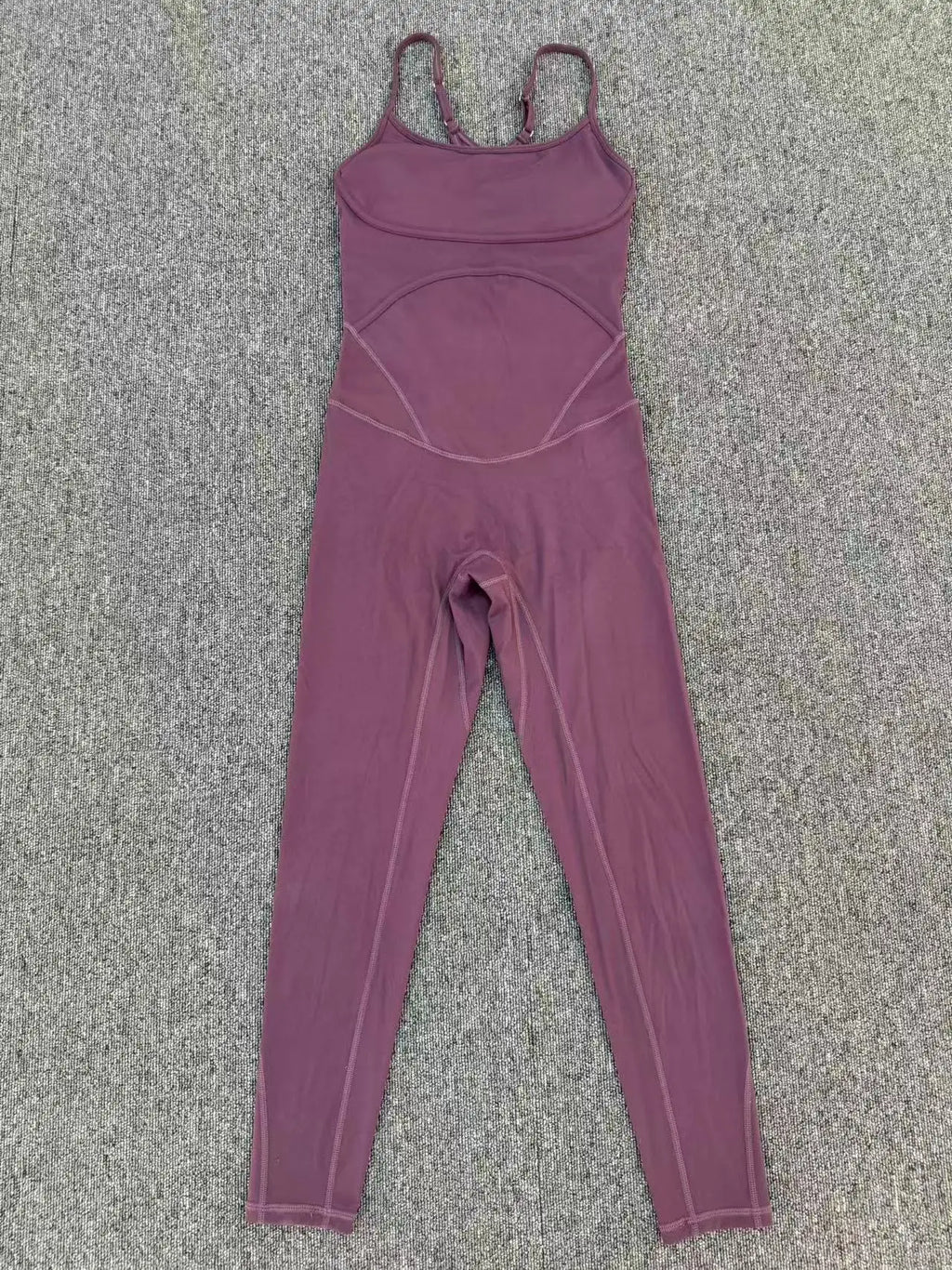 Scrunch Backless Romper - Women's One-Piece Yoga Jumpsuit