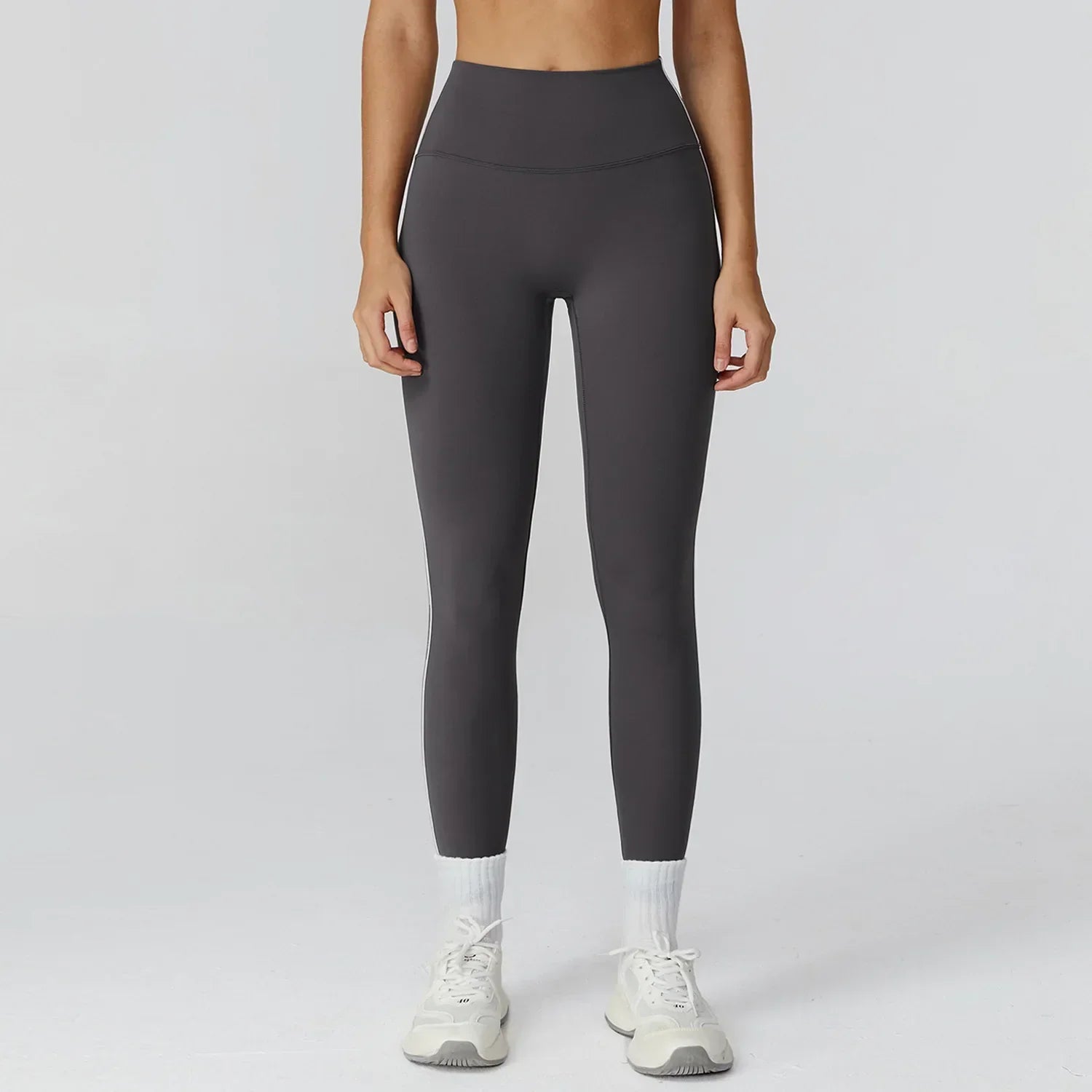 High-Waist Breathable Leggings - Women's Yoga & Running Tights