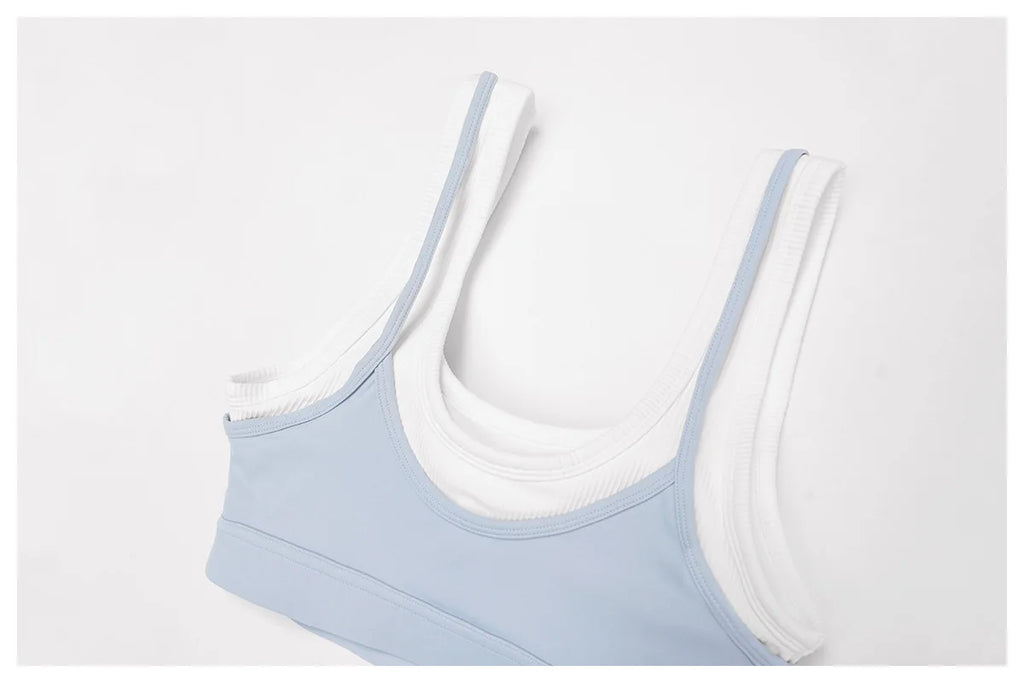 Shockproof Push-Up Sports Bra - Breathable Running Vest