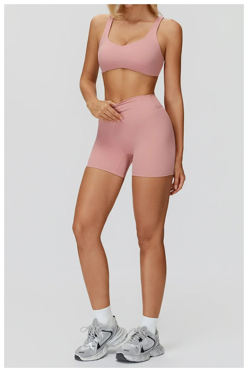 2-Piece Yoga Set - Women's Gym & Running Sportswear
