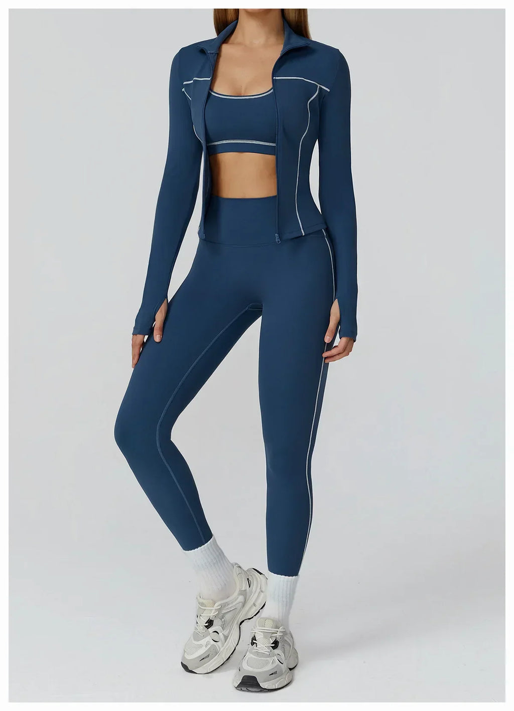 High-Waist Breathable Leggings - Women's Yoga & Running Tights