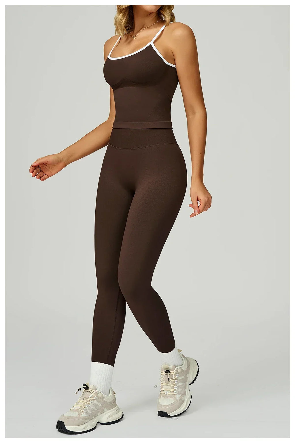 Seamless Padded Fitness Vest - Shockproof Pilates Bra