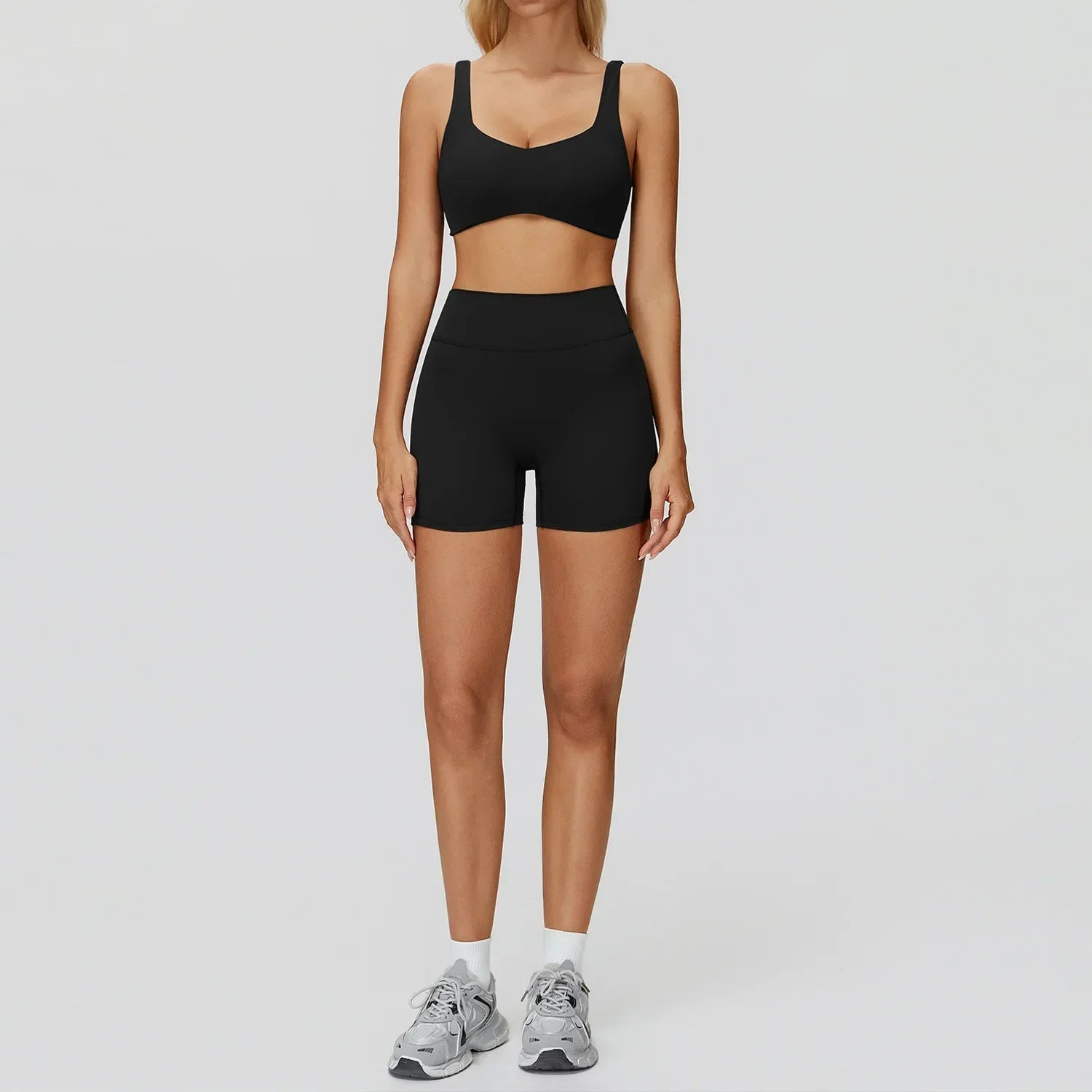 2-Piece Yoga Set - Women's Gym & Running Sportswear