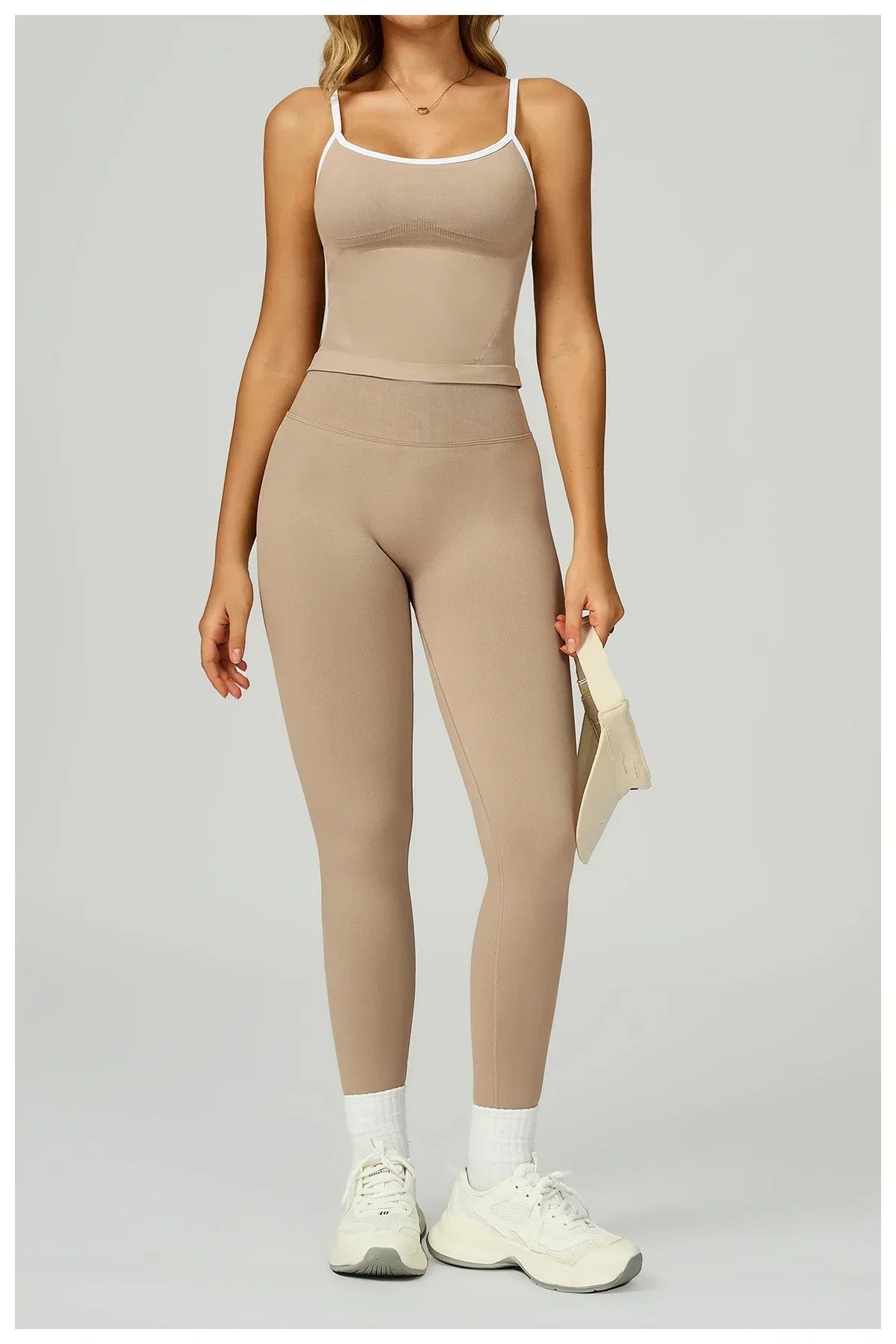 Seamless Padded Fitness Vest - Shockproof Pilates Bra