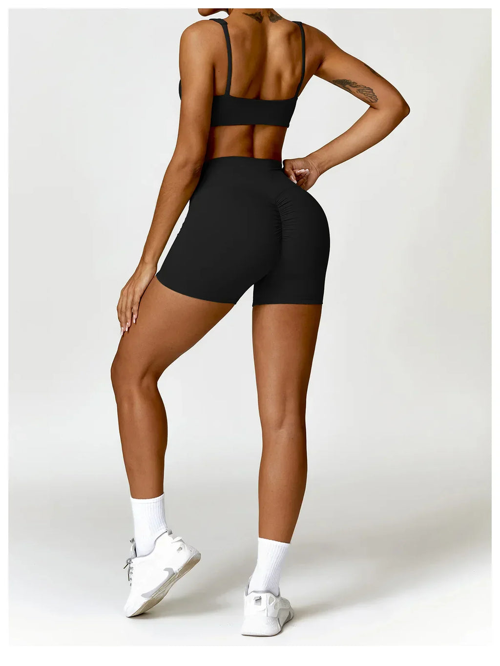 2-Piece Legging & Long Sleeve Set - Women's Yoga Tracksuit